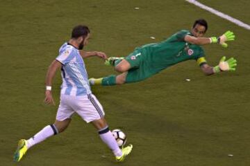 Tras 120 minutos infartantes, la Roja se quedó con el título tras superar por penales a la Albiceleste. Bravo fue el héroe chileno y Messi el villano argentino.