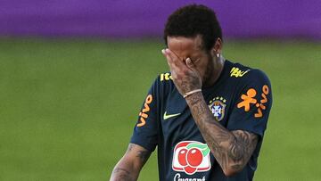 Neymar felt 'discomfort' in knee – CBF