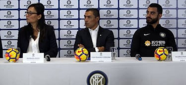 Iván Ramiro Córdoba presenta academia del Inter en Medellín