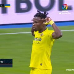 Un golazo de época para un recital de época: lo que hizo Chukwueze en el Bernabéu se va a recordar años