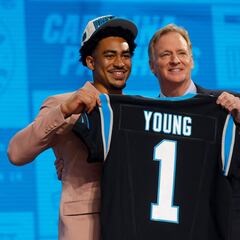 El contrato totalmente garantizado de Bryce Young, QB novato de los Panthers