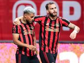 González Pirez dedica gol a Josef Martínez en la Copa MX