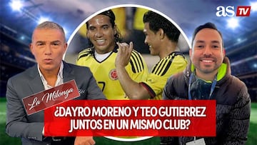 ¿Dayro Moreno y Teo Gutiérrez juntos en un mismo club? La Milonga con Magnoli y Arce