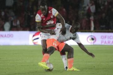 Santa Fe deja escapar puntos importantes en El Campín