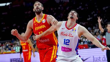 1x1 de Espa?a: Marc Gasol, al rescate en un d赤a aciago
