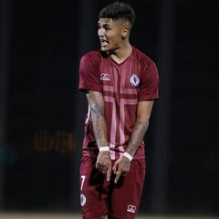 Juan Carlos Gaete anotó su primer gol con Santa Cruz