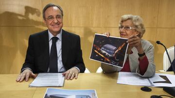 Florentino P&eacute;rez y Manuela Carmena presentar&aacute;n el nuevo Santiago Bernab&eacute;u.