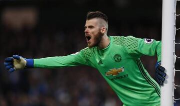 Manchester United's David De Gea: could he form part of a transfer chain reaction this summer?