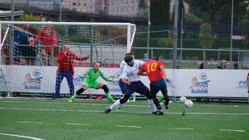 Espa&ntilde;a pasa a la final del Europeo de F&uacute;tbol para Ciegos.