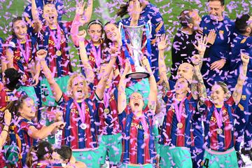 Alexia lifted the Champions League in 2021 after beating Chelsea 0-4 in the final.