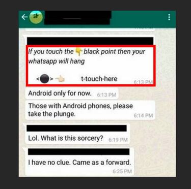 Si recibes estos mensajes de WhatsApp bórralos o te bloquearán el móvil