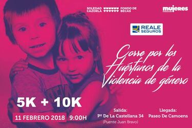 'Corre por los Huérfanos de la Violencia Género': 11 de febrero