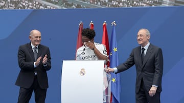 Endrick is finally a Madridista, and here’s how his presentation went at the Bernabéu.