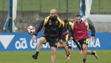 Entrenamiento Deportivo de La Coruña. paris Adot Valcarce