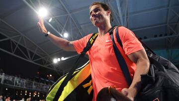Nadal: "Voy a dar lo mejor para volver a ganar en Australia"