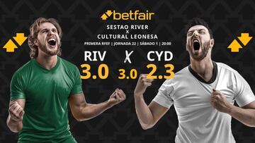 Sestao River Club vs. Cultural y Deportiva Leonesa: horario, dónde ver, pronósticos y clasificación
