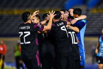 Durante el partido Jamaica vs Mexico (Seleccion Mexicana), correspondiente a la Clasificacion de la CONCACAF camino a la Copa Mundial de la FIFA Qatar 2022, en el National Stadium Independence Park, el 27 de Enero de 2022.