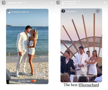 Así ha sido la preboda de Courtois y su prometida en Cannes