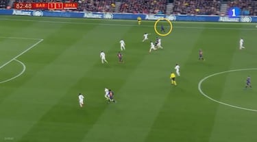 El desarrollo del Barça y Messi con Dembélé en la derecha