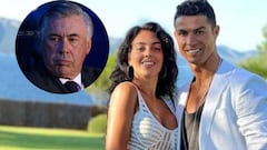 Georgina se acuerda de Ancelotti tras el fichaje de Cristiano por el United
