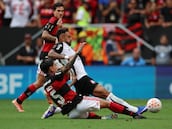 Erick Pulgar empujó, pero no fue suficiente: Flamengo cae en su primera final del año