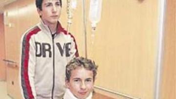 Jorge Lorenzo tras su caida