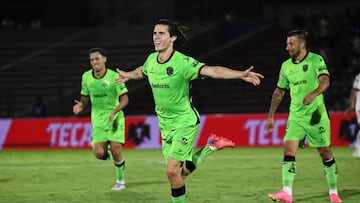 Diego Campillo celebrates his goal 2-0 of Juarez during the game FC Juarez vs Pumas UNAM, corresponding to Round 05 of the Torneo Apertura 2023 of the Liga BBVA MX, at Olimpico Benito Juarez Stadium, on August 22, 2023.
<br><br>
Diego Campillo celebra su gol 2-0 de Juarez durante el partido FC Juarez vs Pumas UNAM, correspondiente a la Jornada 05 del Torneo Apertura 2023 de la Liga BBVA MX, en el Estadio Olimpico Benito Juarez, el 22 de Agosto de 2023.