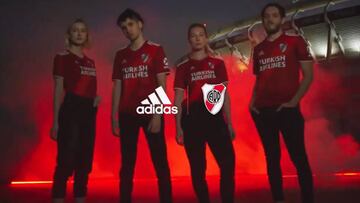 Adidas presentó la nueva camiseta alternativa de River