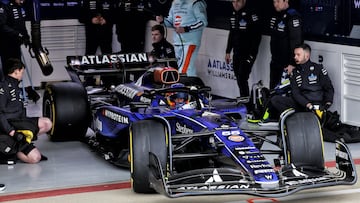 Carlos Sainz (Williams FW47). Silverstone. F1 2025.