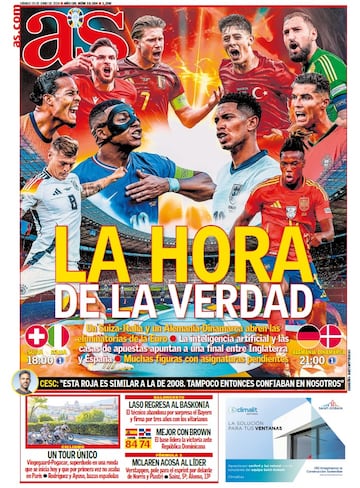 Las portadas de AS de junio