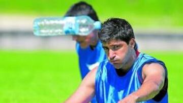 <b>ENTRENO. </b>El andaluz deberá buscarse un nuevo equipo para disputar la próxima temporada.