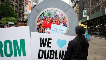 The portal between New York City and Dublin, Ireland, has been closed. What prompted the new virtual window across that Atlantic to be turned off.
