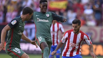 21/04/16 PARTIDO PRIMERA DIVISION SPORTING DE GIJON - ATHLETIC DE BILBAO VICTOR RODRIGUEZ