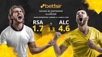 Racing de Santander vs. AD Alcorcón: horario, TV, estadísticas, clasificación y pronósticos