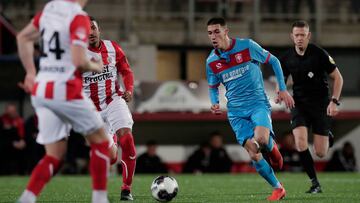 Aitor Cantalapiedra, con el Twente.