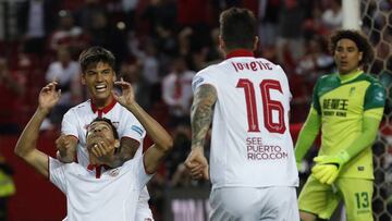 Sampaoli sorprendió con el brasileño y este le ganó el partido. El guardameta poco pudo hacer para evitar la derrota.