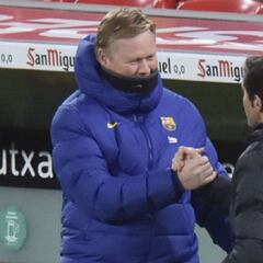 Koeman: "Aún hay Liga"