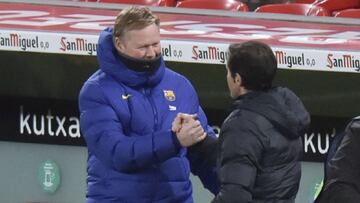Koeman: "Aún hay Liga"
