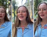 Rusa se sorprende que en la Condesa no hablen español, así reacciona | VIDEO