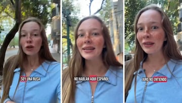 Rusa se sorprende que en la Condesa no hablen español, así reacciona | VIDEO