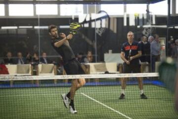 Gerard Piqué y Alex Corretja. 