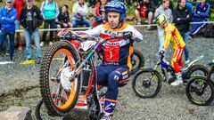 Toni Bou, con la Montesa Honda en el TrialGP de Alemania.