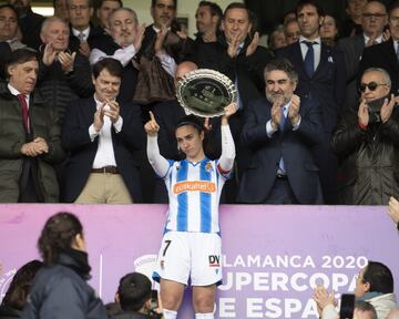 En el País Vasco encontramos otra de las grandes estrellas del fútbol femenino español en los últimos años: Nahikari García. A pesar de que en esta temporada las lesiones no le han permitido rendir al máximo, sigue siendo el gran pilar de la Real Sociedad, donde sus goles (11) son decisivos. 