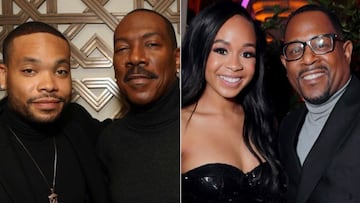 Eddie Murphy y Martin Lawrence, consuegros de moda en Hollywood