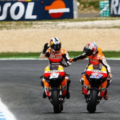 Pedrosa y Stoner volverán a subir a la moto