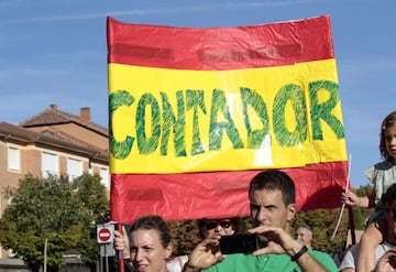 Alberto Contador raced for the last time in the final stage of the Vuelta a España in Madrid after a career that reaped two Tours de France, two Giros and two Vueltas. The whole race has been special," said Contador after his final appearance. "Yesterday