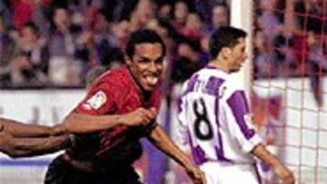 <b>VALDO BURLÓ AL DESTINO</B>. El osasunista logró el empate en la prologación de la primera parte.