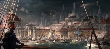 Ciudades del mundo bajo la estética The Order 1886