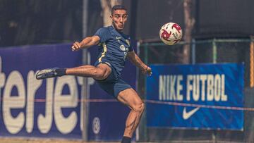 Sebastián Cacéres será baja del América por tiempo indefinido