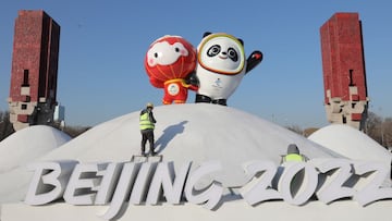 Pekín 2022 ya luce a sus mascotas